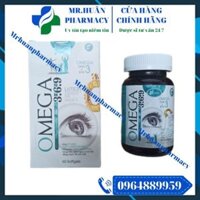Omega 369 (Hộp 60 viên) – Giúp bổ sung chất chống oxy hoá, giảm cholesterol máu, tốt cho mắt