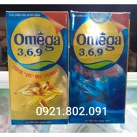 OMEGA 369  lọ 100 viên nang mềm ( omega 3,6,9 isopharco)