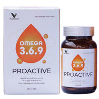 Omega 369 ProActive hỗ trợ giảm cholesterol máu, giảm nguy cơ xơ vữa động mạch