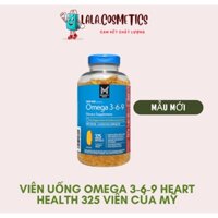 Omega 369, viên uống Omega 3-6-9 Heart Health 325 viên của Mỹ