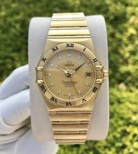 Omega Constellation Yellow Gold 18K Diamond