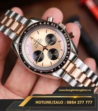 Omega MoonWatch SpeedMaster mặt số cá hồi