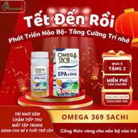 OMEGA Sachi 369-từ hạt sachi tốt cho não bộ và thị lực- hộp 100 viên