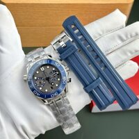 Omega Seamaster Diver 300M Chronograph Replica 1 1 Cao Cấp Mặt Xám Nhà Máy N1 44mm