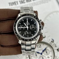 Omega SpeedMaster Moonwatch Chronograph Rep 11 Cao Cấp Mặt Đen 42mm