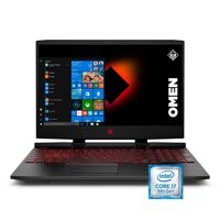 Omen by HP 2019 15-Inch Gaming Laptop, Intel i7-9750H Processor, NVIDIA GTX 1650 4 GB, 8 GB RAM, 256 GB SSD, VR Ready, Windows 10 Home (15-dc1010nr, Black)