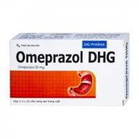 Omeprazol 20mg DHG 3 vỉ x 10 viên