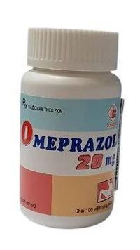 Omeprazol 20mg Domesco (Chai/100v Nang)
