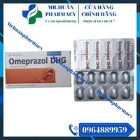 Omeprazol DHG (Hộp 3 vỉ x 10 viên) – Thuốc điều trị viêm loét dạ dày – tá tràng