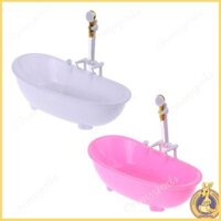 Omg * 1 6 Nhà Búp Bê Thu Nhỏ Bồn Tắm Điện Nội Thất Phụ Kiện Phòng Tắm Trẻ Em Pr