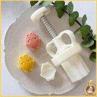 Omg * 20g Khuôn Bánh Trung Thu Bằng Nhựa Hình Gà Dễ Thương Khuôn Bánh Trung Thu DIY Phụ Kiện Làm Bánh