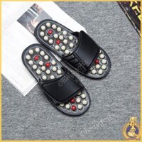 Omg * Bấm huyệt Máy mát xa chân Acupoint Reflexolog Massage Dép