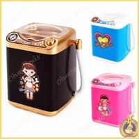 Omg * Bàn chải trang điểm Máy giặt Đồ chơi nhà búp bê Đồ chơi cho w Chức năng thực Kiddie Giả vờ