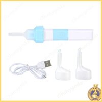 Omg * Bộ máy hút bụi tai điện Thiết bị loại bỏ ráy tai mạnh mẽ với cáp USB Bộ làm sạch tai tay cho bé Ki