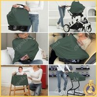 Omg * Đa Năng Cho Bé Ghế Ngồi Ô Tô Xe Đẩy Tán Mềm Mại Thoáng Khí Điều Dưỡng Mềm Vải Co Giãn Tuyệt Vời Tắm