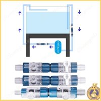 Omg * Đầu nối nhanh nước Đầu nối đẩy thẳng Bộ phụ kiện bằng nhựa cho 1 2 5 8 1 2 đến 5 8 Inch Ống Air Line