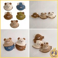 Omg * Điều Chỉnh Mũ Chống Nắng Cho Bé Trẻ Sơ Sinh Đáng Yêu Tai Gấu Dễ Thương Mũ Xô Xuân Hè