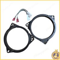 Omg * Loa âm thanh nổi trên ô tô Miếng đệm Adaptors Thảm Pad Xe còi Máy giặt Adapter Giá đỡ và Dây nịt loa cho BYD