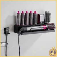 Omg * Máy sấy treo tường Máy uốn tóc Giá lưu trữ Đồ dùng phòng tắm cần thiết