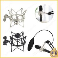 Omg * Micro Chống Sốc Đứng Mic Giá Đỡ Kẹp Giá Đỡ Micro Máy Tính Karaoke Khung Chống Sốc Chân Đế Micro