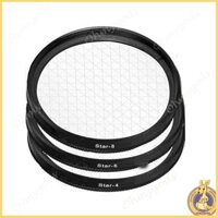 Omg * Star Line 4 6 8 Star Bộ lọc ống kính máy ảnh cho 1200d 200d D80 700d D5100 60d Máy ảnh DSLR 49mm 52mm 55mm 58mm 62mm 67mm