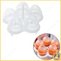 Omg * Trứng luộc cứng không có vỏ trứng Máy săn trộm cốc chống dính Khuôn chia trứng 5