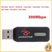 Omg * USB N WiFi Adapter Dongle LAN Card 802 11n 300Mbps cho Windows
