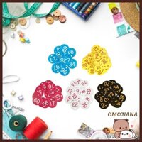 Omo 1-100 Thẻ Số Nhựa Cho Chìa Khóa Túi Hành Lý Dấu Đĩa Mục Tổ Chức