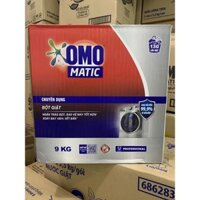 Omo bột giặt 9kg chuyên dụng dành cho máy cửa trên, cửa trước, giặt tay mẫu mới