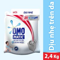 Omo matic Trắng dịu nhẹ cho da nhạy cảm túi 24kg