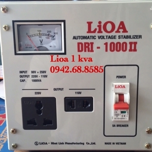 Ổn áp 1 pha Lioa 1KVA DRI 1000II