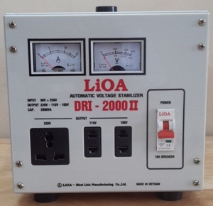 Ổn áp 1 pha LiOA DRI-2000II