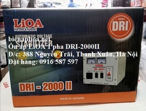 Ổn áp 1 pha LiOA DRI-2000II