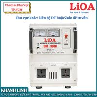 Ổn áp 1 pha LIOA DRI-3000 II 3.0kVA điện áp vào 90V - 250V ( Thế hệ mới 2018 )