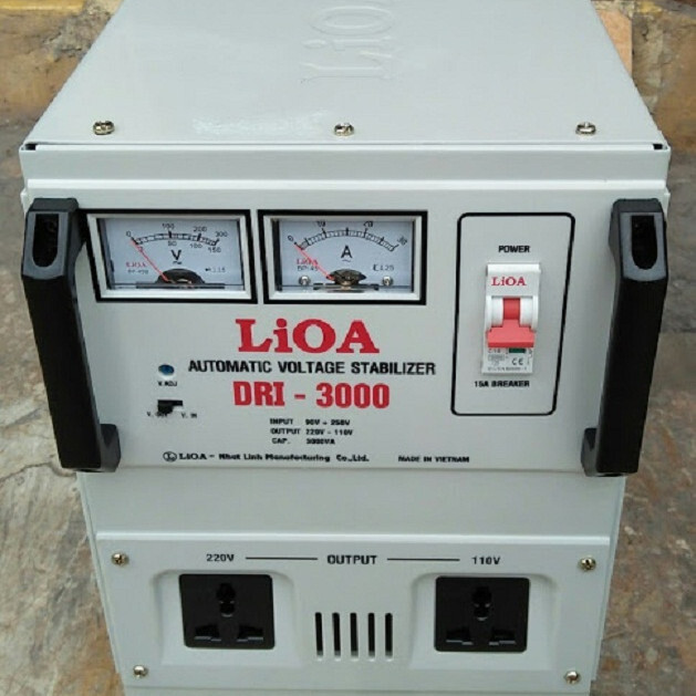 Ổn áp 1 pha LiOA DRI-3000II