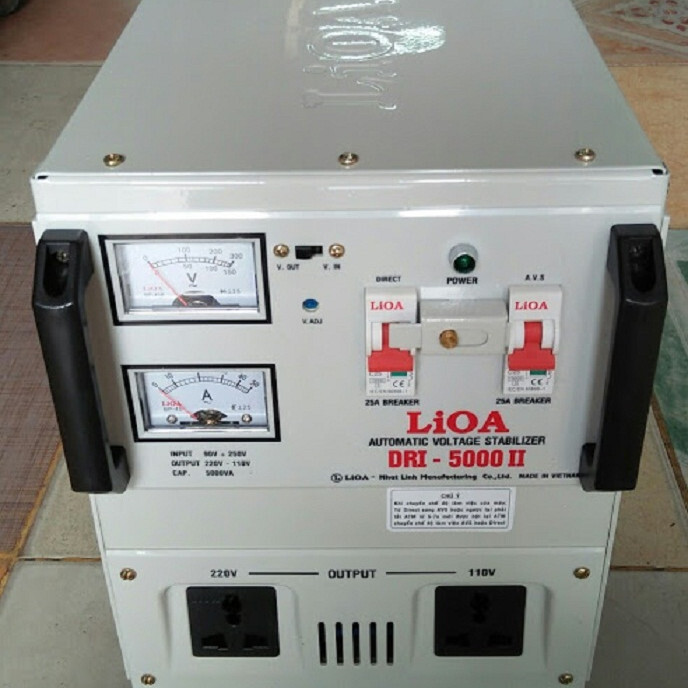 Ổn áp 1 pha LiOA DRI-5000II