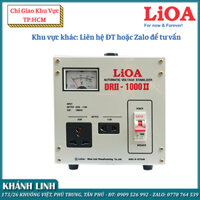 Ổn áp 1 pha LIOA DRII-1000 II 1.0kVA điện áp vào 50V - 250V ( Thế hệ mới 2018 )