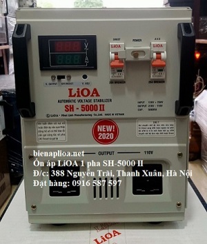 Ổn áp 1 pha LiOA DRII-5000II