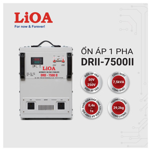Ổn áp Lioa DRII-7500 (DRII7500) - 7.5 KVA