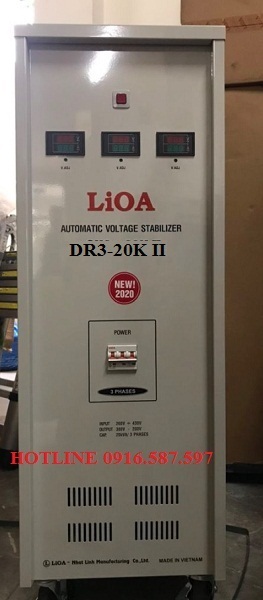 Ổn áp 3 pha LiOA DR3-20KII