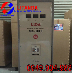 Ổn áp 3 pha LiOA SH3-60KII
