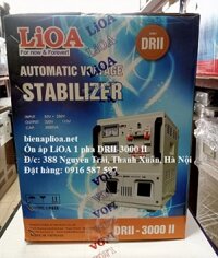 ỔN ÁP 3KVA DẢI 50V-250V – LIOA DRII 3000II