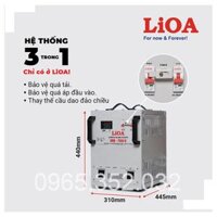 Ổn Áp 7,5KVA 1 Pha Lioa DRI-7500 II 7.5KW Dải 90V-250V NEW 2024