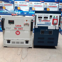Ổn Áp Điện Tử Lioa 10KVA SH DRI DRII 10000 II Đồng Hồ LED New 2021
