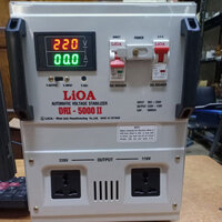 Ổn Áp Điện Tử Lioa 5KVA 5KW New 2020 Đồng Hồ Led Giá Bao Nhiêu?