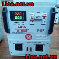 Ổn Áp Điện Tử Lioa 5KVA 5KW New 2020 Đồng Hồ Led Giá Bao Nhiêu?