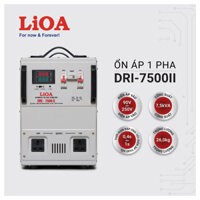 Ổn Áp DRI-7500II LiOA 1 Pha 7.5kVA 7500VA. Điện Áp Vào 90V÷250V , Dây Đồng 100%