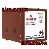 Ổn Áp Hansinco 1.5KVA Dải 90V-240V 1 Pha Dùng Cho Mọi Gia Đình Việt