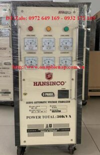 ỔN ÁP HANSINCO 30KVA 3 pha New 2088-30KVA