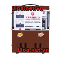 Ổn Áp Hansinco 3KVA Dải 90V-240V 1 Pha Dùng Cho Mọi Gia Đình Việt